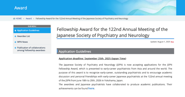 japanese society of psychiatry